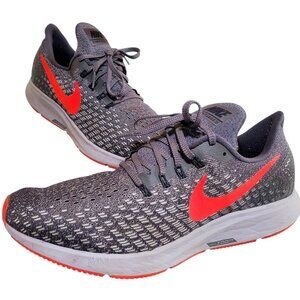 Nike Mens 12 US Air Zoom Pegasus 35 942851-006 Gray Running Shoes Sneakers